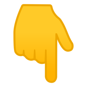 Pandit Lakhmi Chand University Rohtak Recruitment 2023 finger pointing down emoji by google