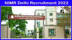 NIMR Delhi MTS Recruitment 2022